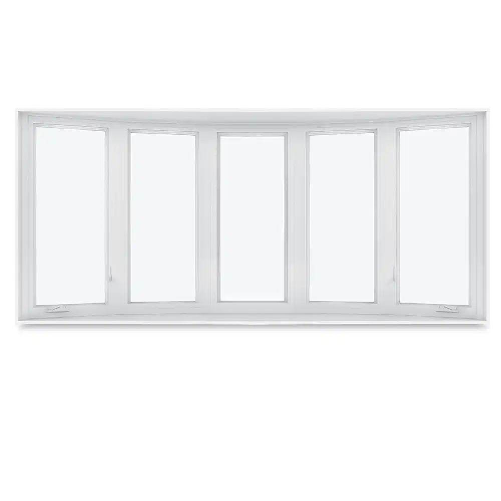 Example of a Marvin Replacement five-wide casement bow window.