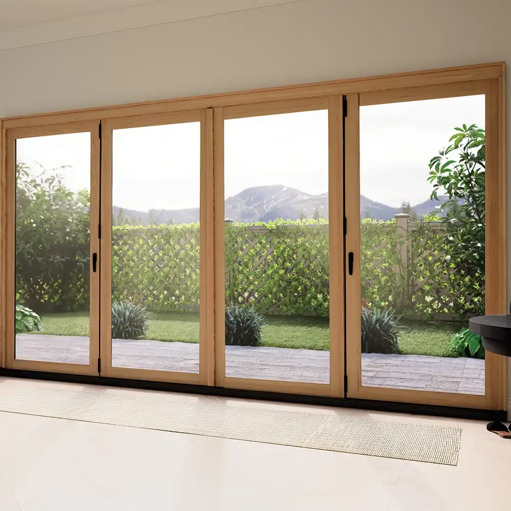 bi-fold door in kitchen