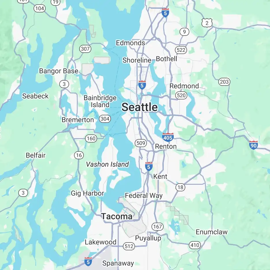 Map of Seattle